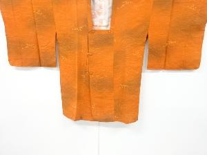 未使用品　波模様暈し道行コート